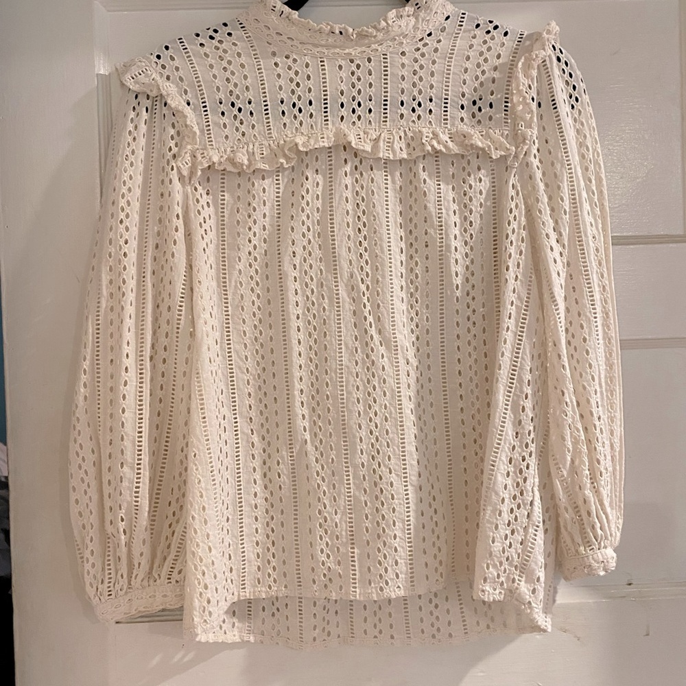 Madewell XS longlseeve blouse
